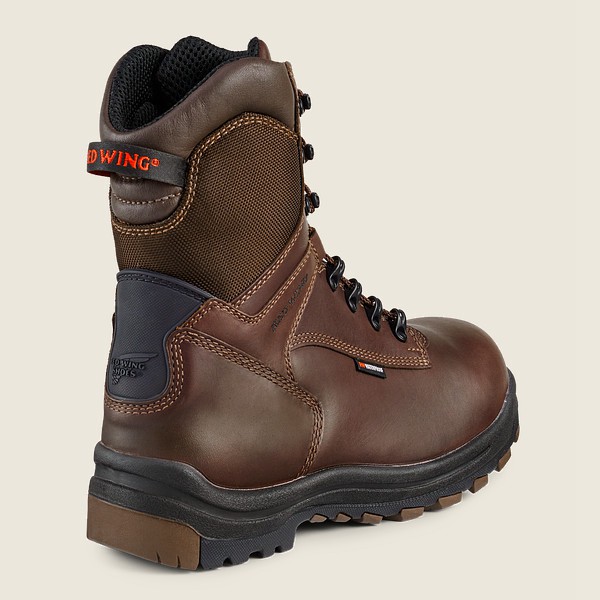 Red Wing Safety Boots King Toe® - 8-Inch Insulated Waterproof Csa Toe - Svart/Brune - Herre 3041-OUD